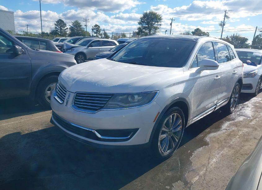 Photo 2 of 2016 Lincoln Mkx RESERVE (VIN 2LMTJ8LP0GBL75705)