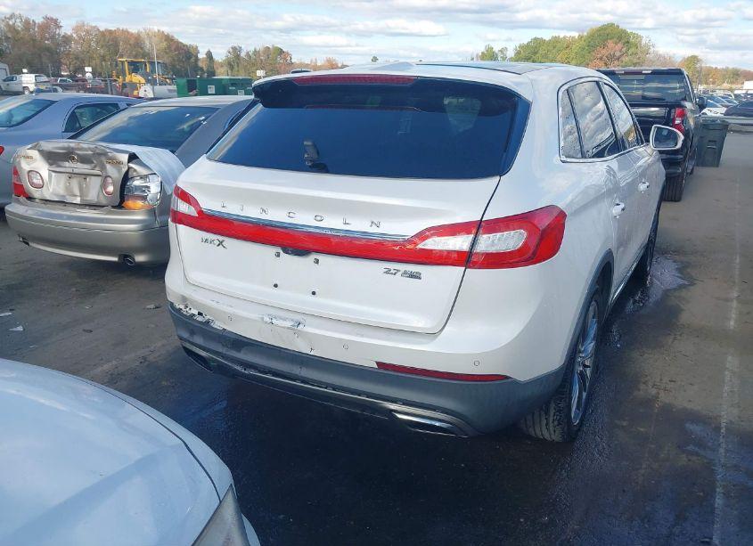 Photo 4 of 2016 Lincoln Mkx RESERVE (VIN 2LMTJ8LP0GBL75705)