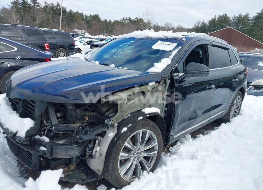 Photo 2 of 2016 Lincoln Mkx RESERVE (VIN 2LMTJ8LP1GBL73400)