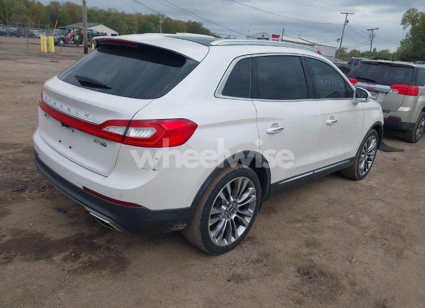 Photo 4 of 2016 Lincoln Mkx RESERVE (VIN 2LMTJ8LP4GBL83922)
