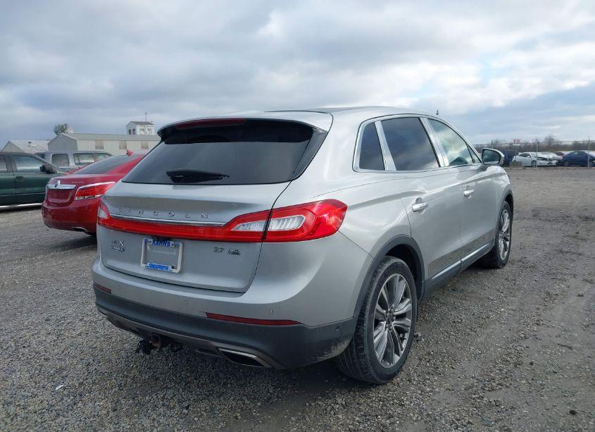 Photo 4 of 2016 Lincoln Mkx RESERVE (VIN 2LMTJ8LPXGBL83956)