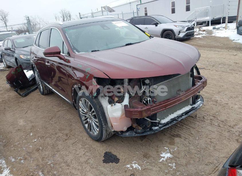 2016 Lincoln Mkx RESERVE (VIN 2LMTJ8LR1GBL83345) main photo