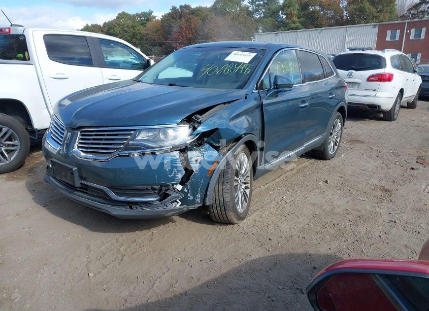 Photo 2 of 2016 Lincoln Mkx RESERVE (VIN 2LMTJ8LR5GBL66824)