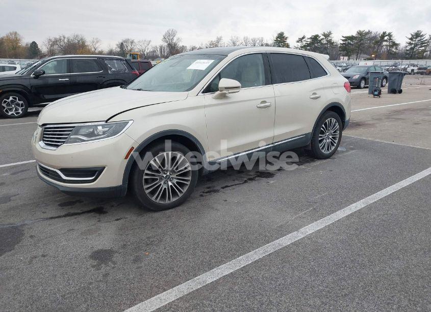 Photo 2 of 2016 Lincoln Mkx RESERVE (VIN 2LMTJ8LR6GBL52088)