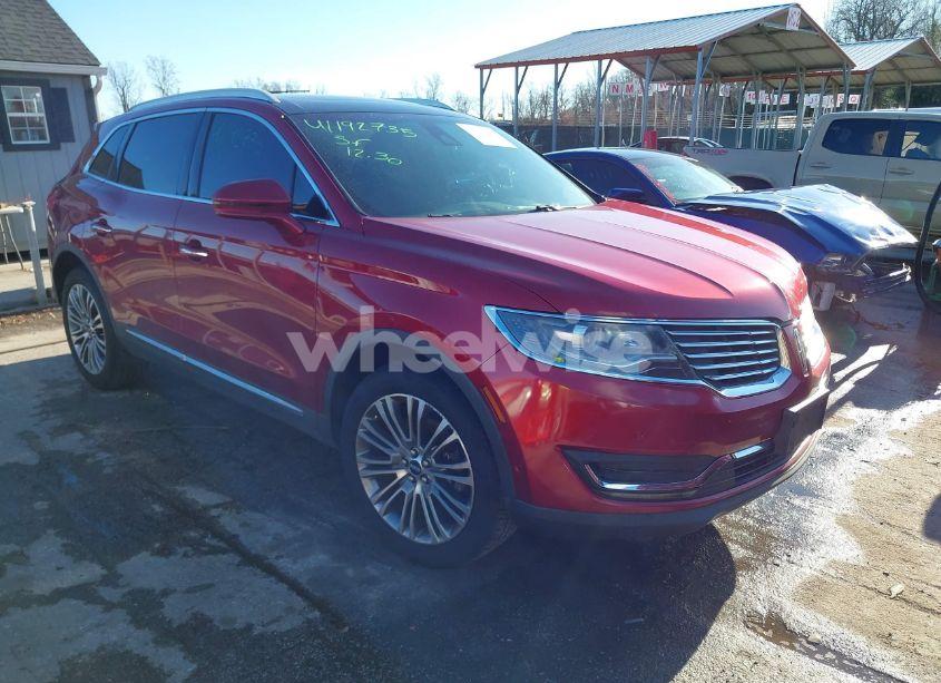 2016 Lincoln Mkx RESERVE (VIN 2LMTJ8LR8GBL47362) main photo