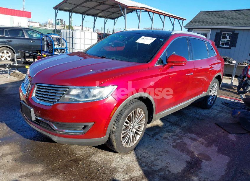 Photo 2 of 2016 Lincoln Mkx RESERVE (VIN 2LMTJ8LR8GBL47362)