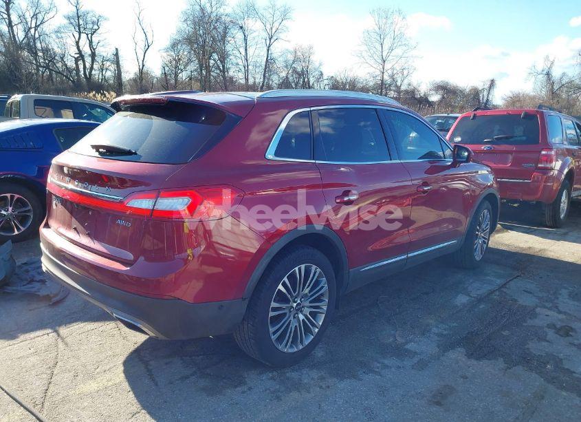 Photo 4 of 2016 Lincoln Mkx RESERVE (VIN 2LMTJ8LR8GBL47362)