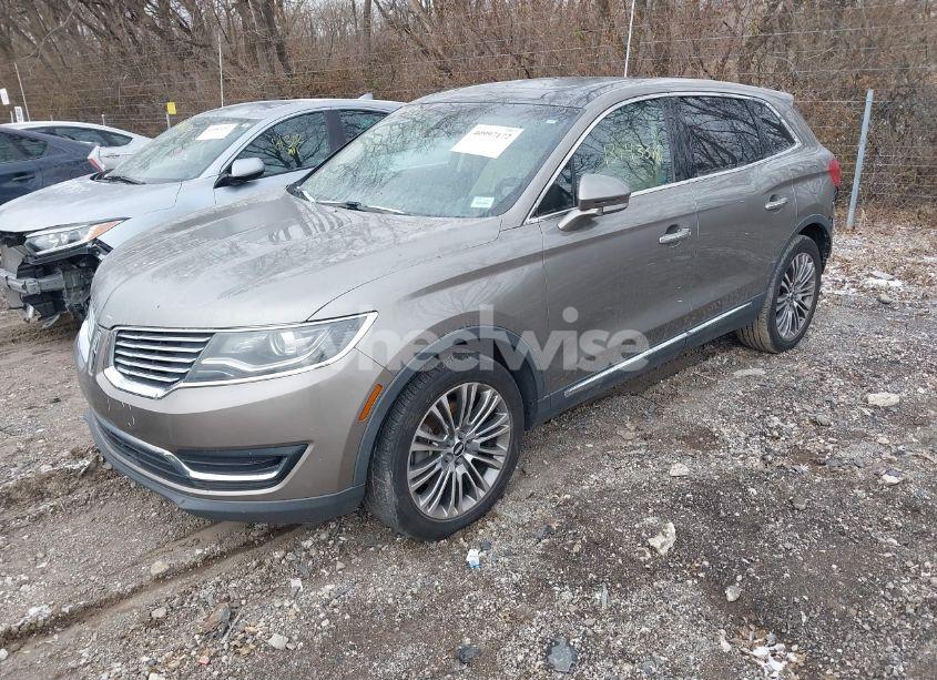Photo 2 of 2016 Lincoln Mkx RESERVE (VIN 2LMTJ8LR8GBL76246)
