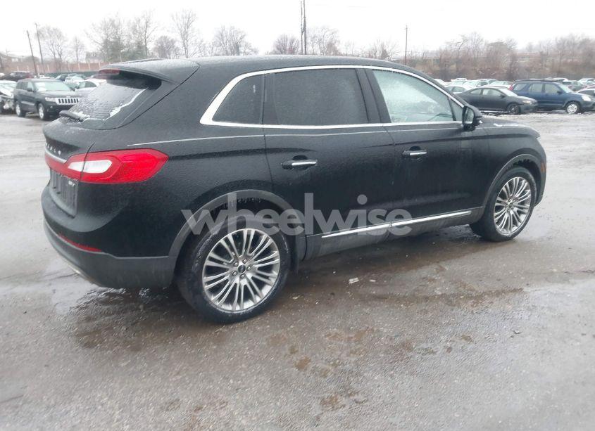 Photo 4 of 2016 Lincoln Mkx RESERVE (VIN 2LMTJ8LRXGBL59027)