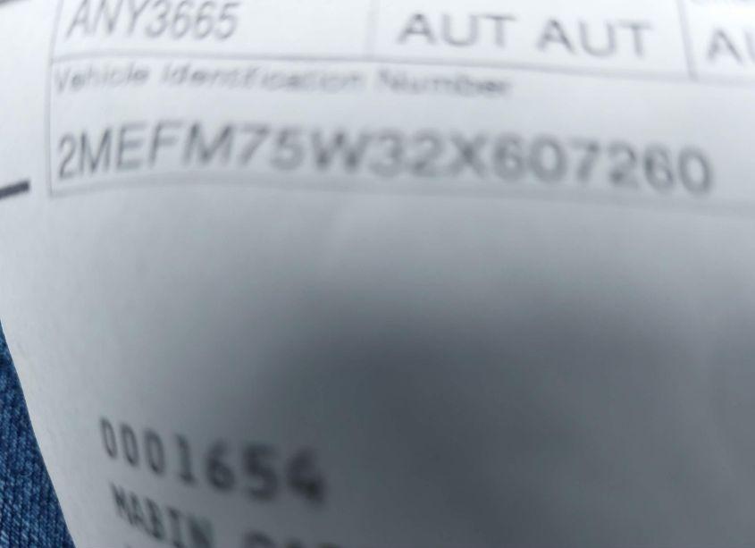 Photo 9 of 2002 Mercury Grand MARQUIS LS (VIN 2MEFM75W32X607260)