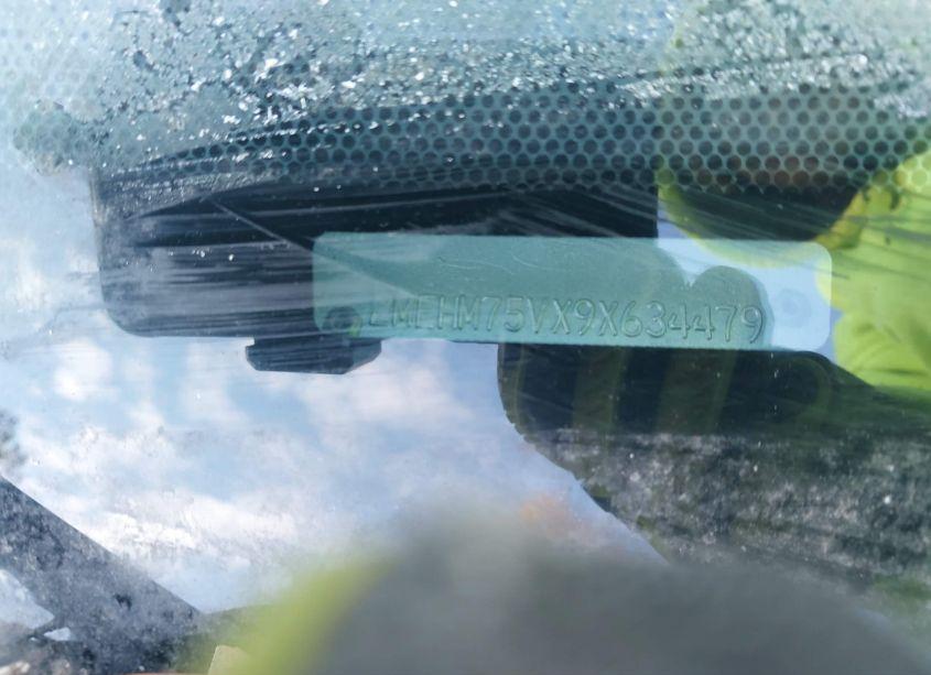 Photo 9 of 2009 Mercury Grand MARQUIS LS (FLEET ONLY) (VIN 2MEHM75VX9X634479)