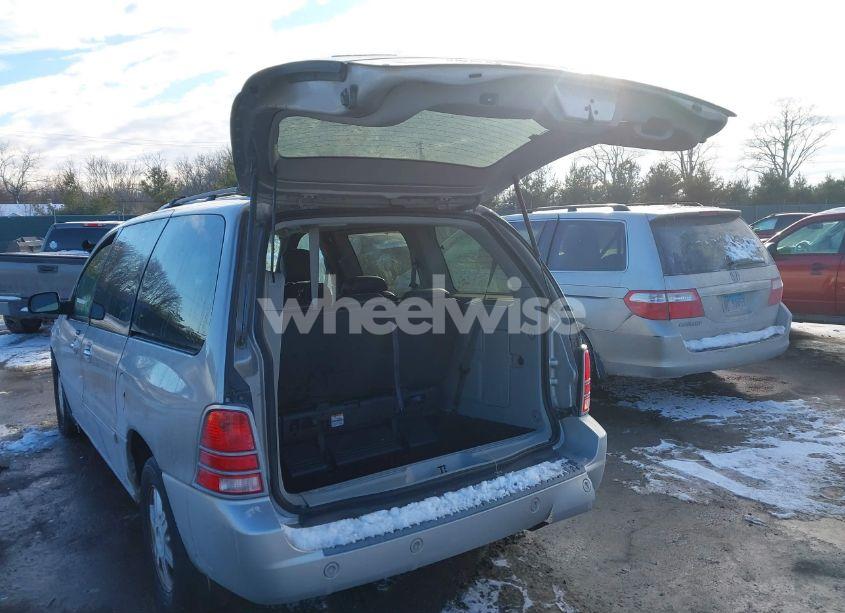 Photo 3 of 2005 Mercury Monterey LUXURY (VIN 2MRDA22255BJ00896)