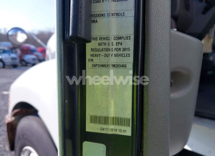 Photo 8 of 2015 Peterbilt 337 N/A (VIN 2NP2HM6X5FM269466)