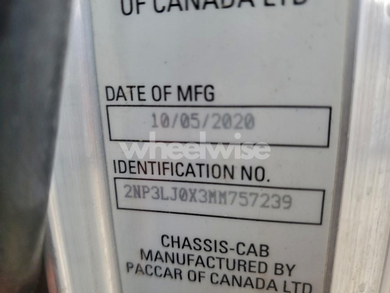 Photo 10 of 2021 PETERBILT 348 DUMP TRUCK (VIN 2NP3LJ0X3MM757239)