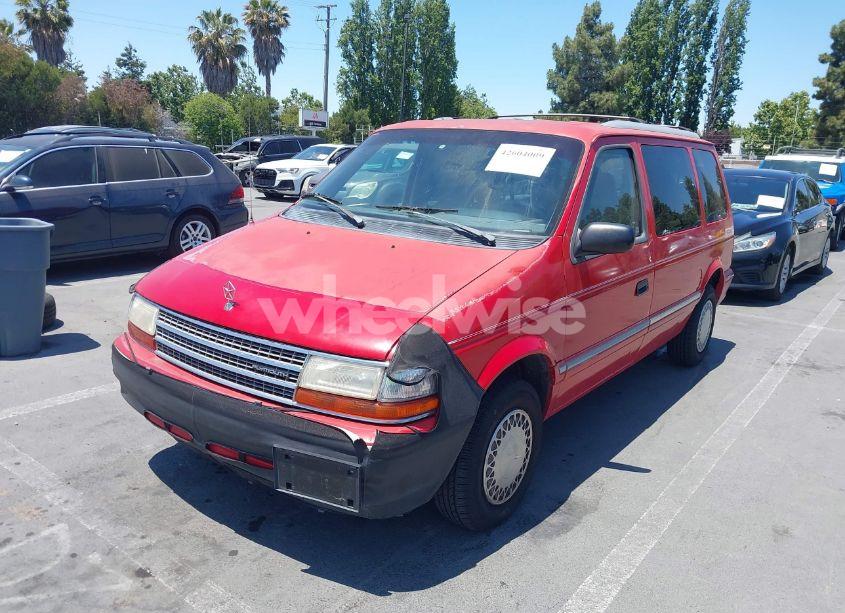 Photo 6 of 1993 Plymouth Voyager SE (VIN 2P4GH4535PR149419)