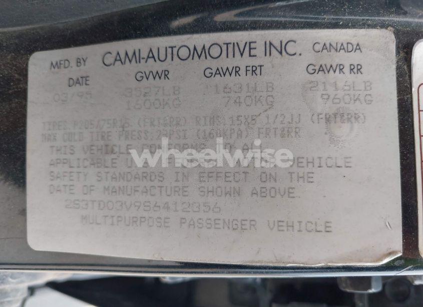 Photo 9 of 1995 Suzuki Sidekick JX/JLX (VIN 2S3TD03V9S6412356)