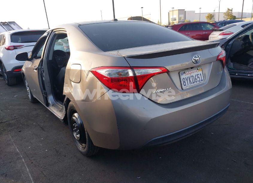 Photo 3 of 2014 Toyota Corolla LE ECO/LE ECO PLUS/LE ECO PREMIUM (VIN 2T1BPRHE5EC133262)
