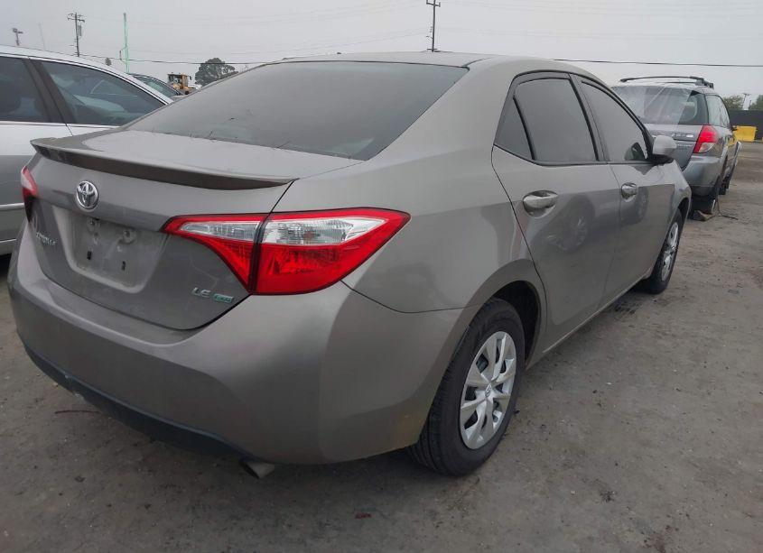 Photo 4 of 2015 Toyota Corolla LE ECO (VIN 2T1BPRHE8FC324305)