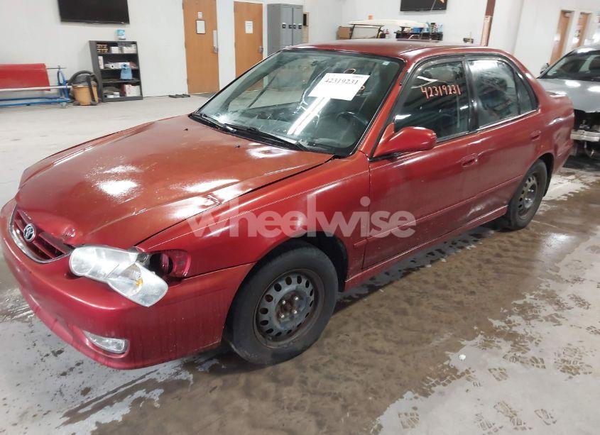 Photo 2 of 2001 Toyota Corolla S (VIN 2T1BR12E01C395480)