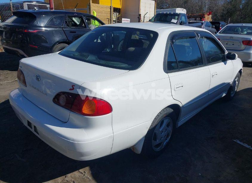 Photo 4 of 2001 Toyota Corolla S (VIN 2T1BR12EX1C480438)