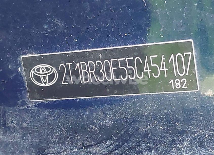 Photo 9 of 2005 Toyota Corolla LE (VIN 2T1BR30E55C454107)