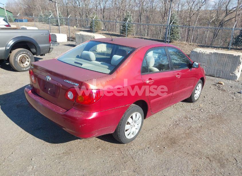 Photo 4 of 2003 Toyota Corolla LE (VIN 2T1BR32E23C071445)