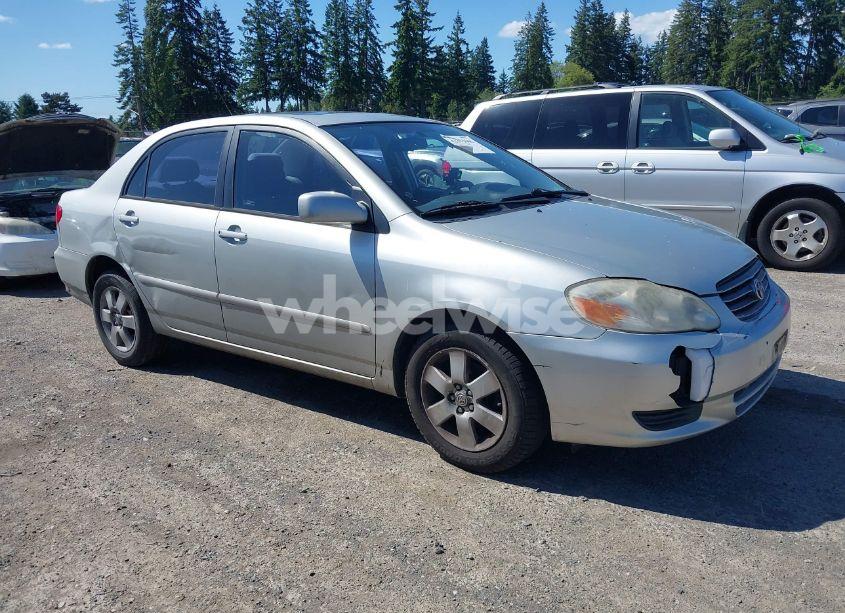 2003 Toyota Corolla LE (VIN 2T1BR32E23C150324) main photo