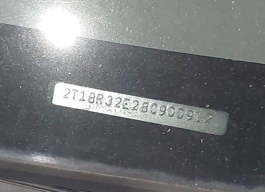 Photo 12 of 2008 Toyota Corolla CE (VIN 2T1BR32E28C900912)