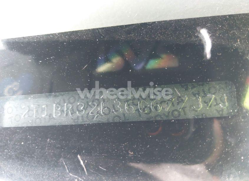 Photo 9 of 2006 Toyota Corolla LE (VIN 2T1BR32E36C677373)