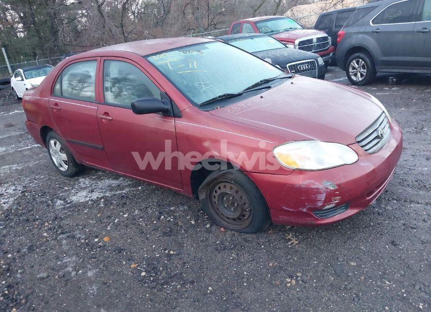 2003 Toyota Corolla CE (VIN 2T1BR32E43C031741) main photo