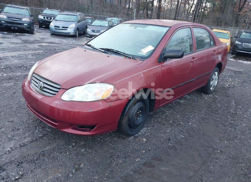 Photo 2 of 2003 Toyota Corolla CE (VIN 2T1BR32E43C031741)