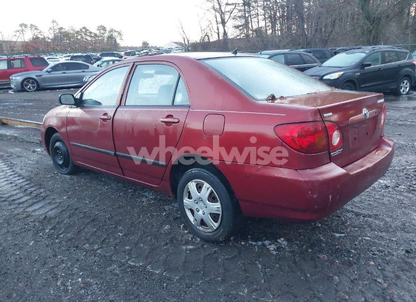 Photo 3 of 2003 Toyota Corolla CE (VIN 2T1BR32E43C031741)
