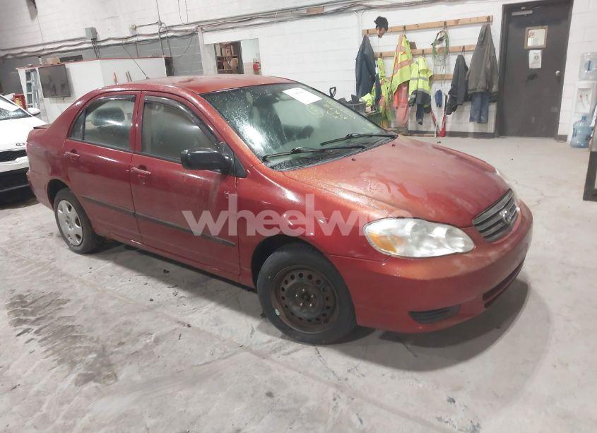 2003 Toyota Corolla CE (VIN 2T1BR32E43C149370) main photo