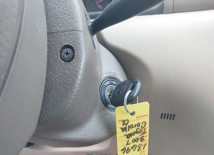 Photo 11 of 2007 Toyota Corolla CE (VIN 2T1BR32E67C745960)