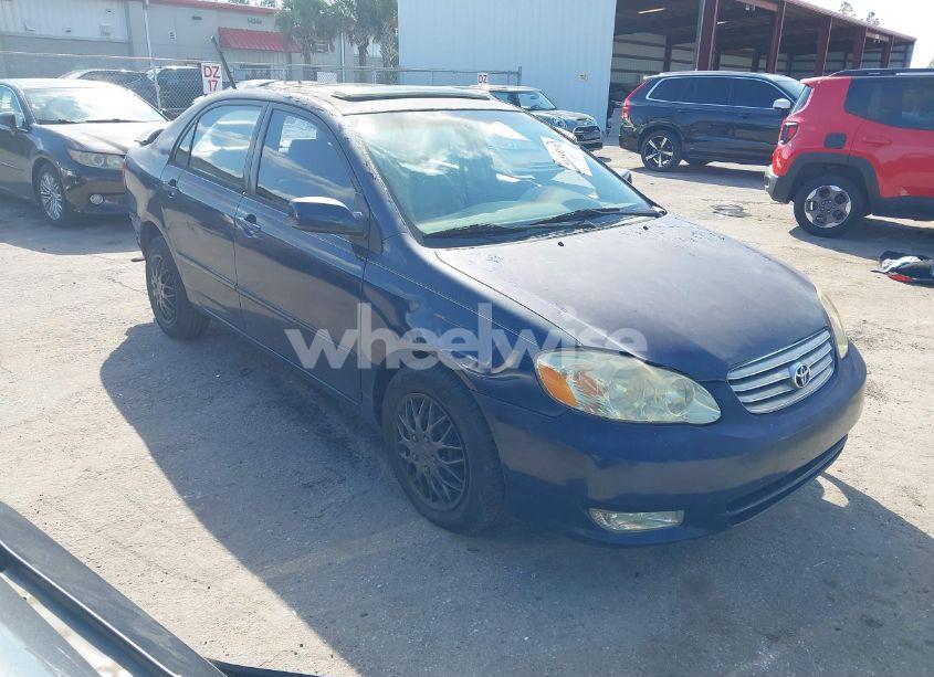 2003 Toyota Corolla LE (VIN 2T1BR32E83C102021) main photo