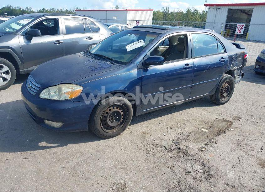 Photo 2 of 2003 Toyota Corolla LE (VIN 2T1BR32E83C102021)