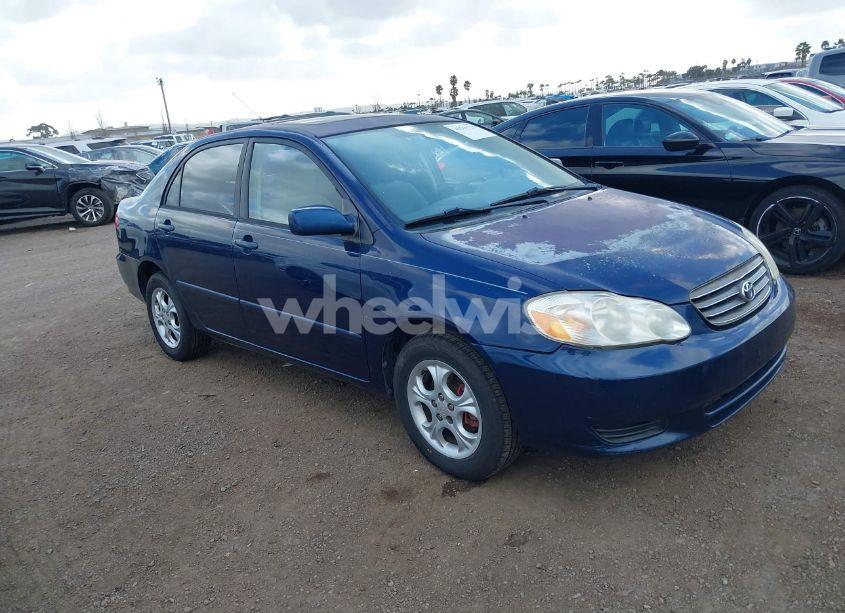 2003 Toyota Corolla LE (VIN 2T1BR32EX3C138129) main photo