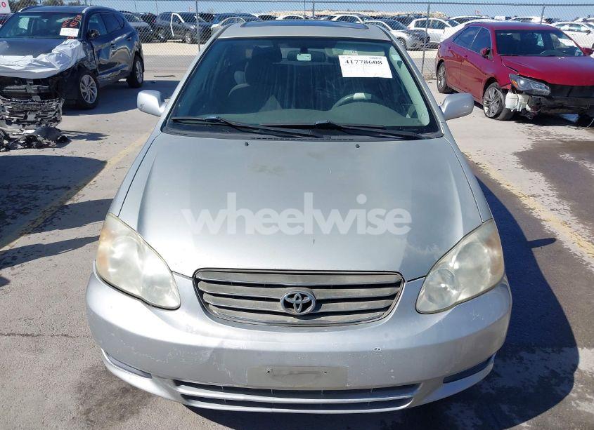 Photo 6 of 2003 Toyota Corolla LE (VIN 2T1BR38E23C142411)