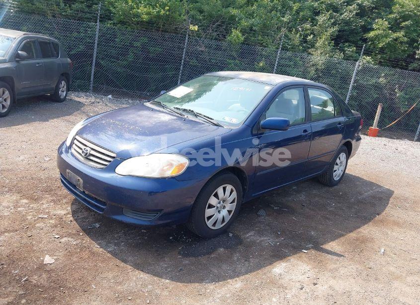 Photo 2 of 2003 Toyota Corolla LE (VIN 2T1BR38E53C159171)