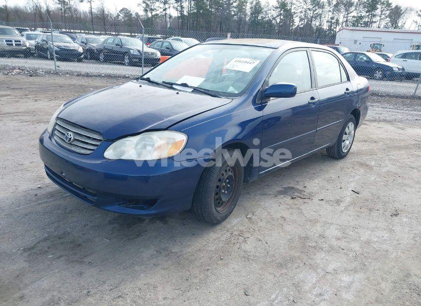 Photo 2 of 2004 Toyota Corolla LE (VIN 2T1BR38EX4C175612)