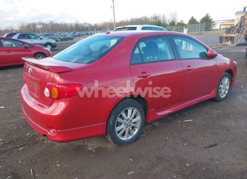Photo 4 of 2009 Toyota Corolla S (VIN 2T1BU40E09C102028)