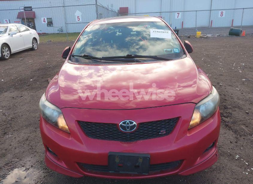 Photo 6 of 2009 Toyota Corolla S (VIN 2T1BU40E09C102028)