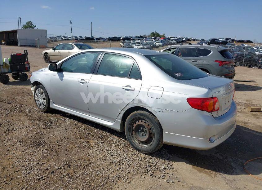 Photo 3 of 2009 Toyota Corolla S (VIN 2T1BU40E09C115829)