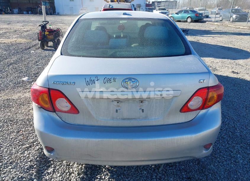 Photo 16 of 2009 Toyota Corolla LE (VIN 2T1BU40E09C142318)