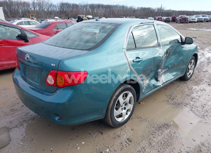 Photo 4 of 2009 Toyota Corolla LE (VIN 2T1BU40E09C169728)