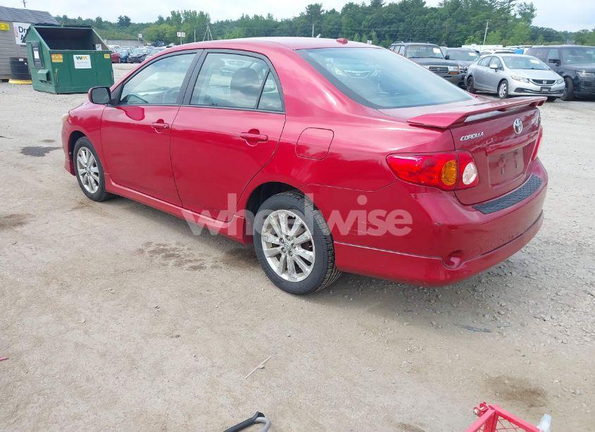 Photo 3 of 2009 Toyota Corolla S (VIN 2T1BU40E19C102264)