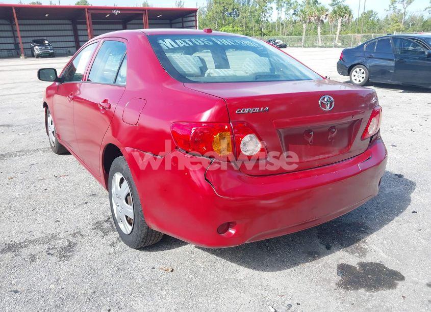 Photo 3 of 2009 Toyota Corolla LE (VIN 2T1BU40E19C148631)