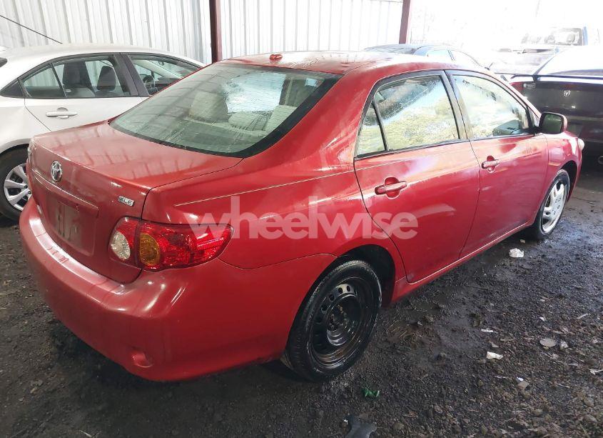 Photo 4 of 2009 Toyota Corolla XLE (VIN 2T1BU40E29C106078)