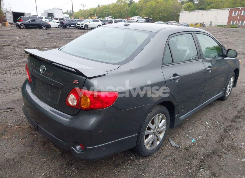 Photo 4 of 2009 Toyota Corolla S (VIN 2T1BU40E29C156642)
