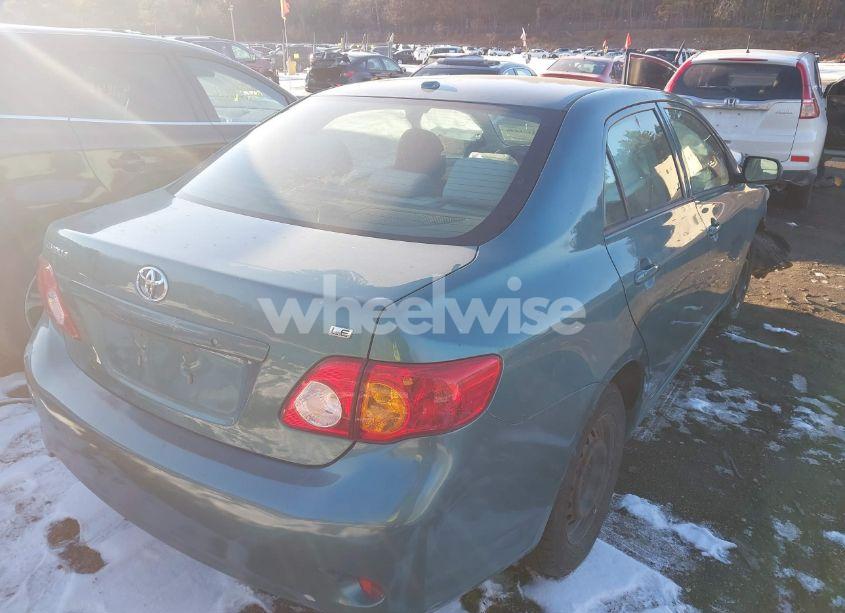 Photo 4 of 2009 Toyota Corolla LE (VIN 2T1BU40E39C112696)